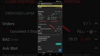 How To Instantly Set A Stop Loss After Placing A Trade (IBKR App)