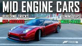 HOW TO TUNE MID-ENGINE CARS (Forza Horizon 5 & Forza Motorsport) | Honda NSX Tuning Guide