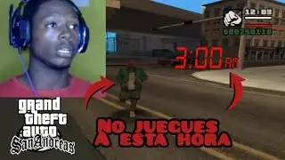 NO juegues GTA S.A a la 3 de las madrugada ,intento conseguir 6 estrellas y esto pasa...