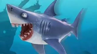 обзор акул в игре hungry shark world - тупорылая акула
