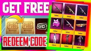 PUBG Letest Redeem Code | 100% Works | Free Reward - UC