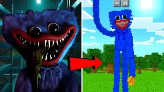 POPPY PLAYTIME Characters in MINECRAFT!