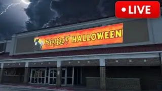 Kicked out of Spirit Halloween! 😭