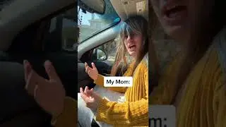 My Mom When I'm Driving #short