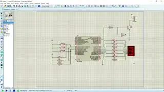 Simulation for Practical Project on Proteus - Microcontroller & Interfacing Lab (EEED251)