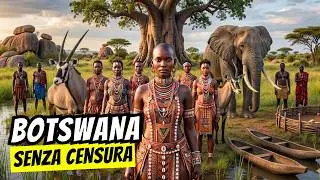 Questa è la vita in BOTSWANA, il paese più SELVAGGIO dell'Africa dove le DONNE giocano TRA LORO