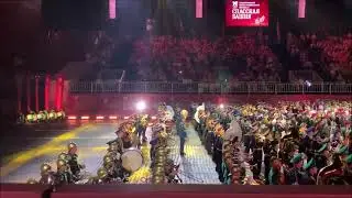 Спасская башня 2024. Выступление всех участников фестиваля. Сводный оркестр.