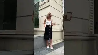 Сарафан Майка пояс черный