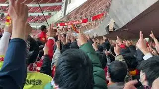 名古屋グランパス対京都サンガ戦決起集会