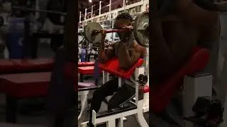 Gym session this am.