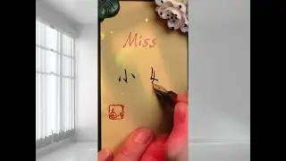 How to write 小姐 - MISS 😊|HSK1 (HSK3.0)