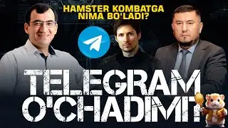 Telegram o‘chadimi? Hamster Kombat nima bo‘ladi? #texnoxabar
