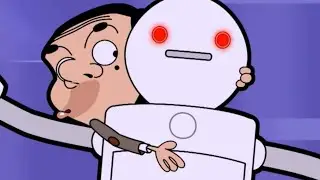 El Robot | Mr Bean | Dibujos animados para niños | WildBrain Niños