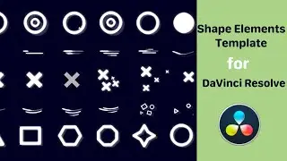 DaVinci Resolve Shape Elements | Video Template
