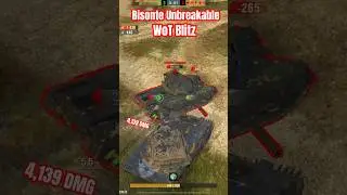 [4,139DMG] Bisonte Unbreakable WoT Blitz [Im_Renzz] #wotbliz #wotb #worloftanksblitz #вотблиц #games