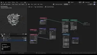 Procedural crackling effect in Blender