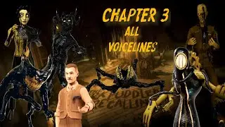 Bendy and the Dark Revival Chapter 3 All Voicelines