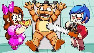 Майнкрафт: СДЕЛАЛИ ОПЕРАЦИЮ ФРЕДДИ ФНАФ !!! Парень и Девушка Мини Игра Симулятор Хирурга Нуб и Про