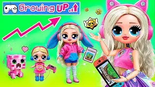 Nữ Game Thủ Lớn Lên! Liệu Cô Nàng có Thắng Giải Đấu Minecraft? 32 MẸO THỦ CÔNG cho LOL OMG