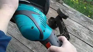 Как намотать леску в катушку триммера Bosch art 24 +.