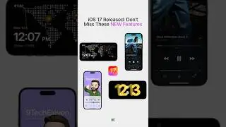 iOS 17 Released: You need to try these new features #ios17 #ios