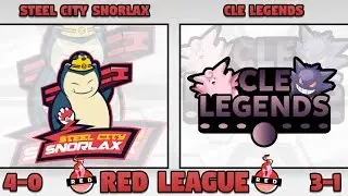 RED S3 W5: Steel City Snorlax vs Cle Legends