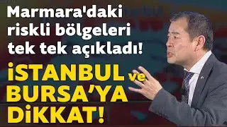 Marmara'da deprem riski olan yerleri tek tek açıkladı! İstanbul ve Bursa'ya dikkat çekti
