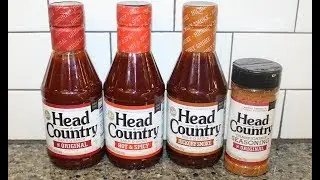Head Country Bar-B-Q Sauce: The Original, Hot & Spicy, Hickory Smoke & Original Seasoning Review
