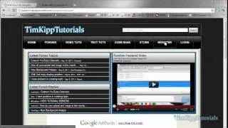 Part 1 - PHP MySQL Community Site Series - Downloading Template and Connecting to the Database