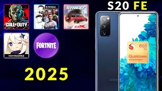 GALAXY S20 FE EM 2025 - COD WARZONE, FORTNITE, GENSHIN IMPACT, EFOOTBALL e CARX STREET