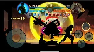 Titan vs volcano | shadow fight 2 | All boss ability | titan mod