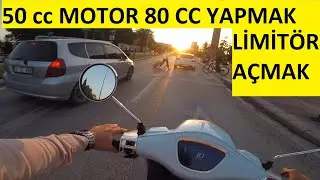 50 cc motoru 80cc yapmak |  Limitör kaldırmak