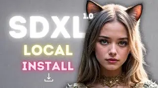 Best Free Al Image Generator | Stable Diffusion XL Installation | SDXL LOCALLY 🤖🎨