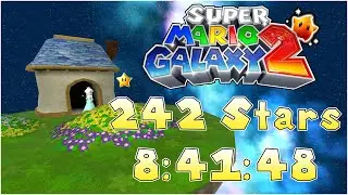 [WR] Super Mario Galaxy 2 242 Stars (100%) Speedrun in 