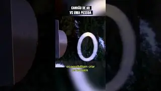 canhão de vórtice vs uma pessoa  #curiosidades #experimento #física