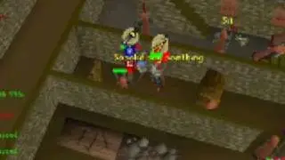 Runescape Ice & Blood Barrage Tanking in Castle Wars 4