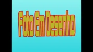 Tutorial:Como Fazer Efeito De Foto Em Desenho Photoshop Cs6