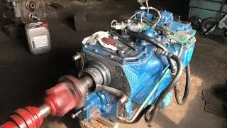 Обкатка КПП Т-150