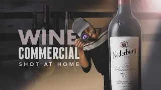 Filming a commercial at home! | Wine Commercial