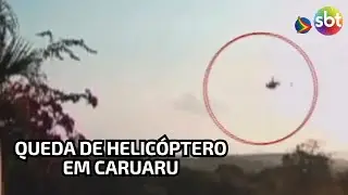Helicóptero que caiu em Caruaru não tinha permissão para táxi aéreo, diz ANAC