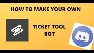 How To Create your own Ticket Tool Bot | No Coding ! | HRCX TECH