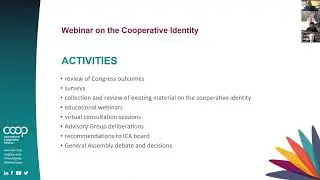 The Consultation on the Cooperative Identity in a nutshell