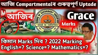 Grace Marks//Hslc Compartmental Exam  Result 2022||Compartmental Marking System 2022||Seba Result||