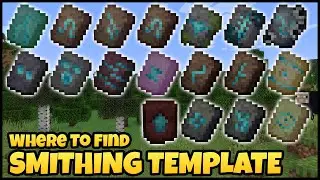 Where To Find SMITHING TEMPLATE In MINECRAFT