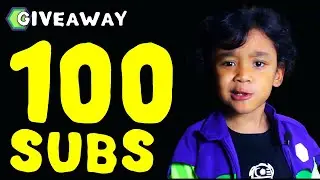 GIVEAWAY | 100 Subscribers Special #GIVEAWAY #100SUBSCRIBERS #B140 #B158