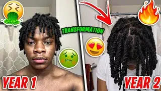 MY 2 YEAR DREADLOCK JOURNEY | Year 1 To Year 2