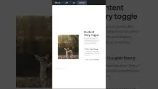 CSS Content story