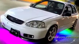 Luz ambiental rgb Honda Civic 97
