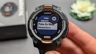 Garmin Instinct 3 - Enable SpO2 Pulse Oximeter blood oxygen for All day , or for Sleep or Disable