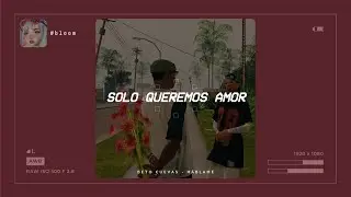 "somos los que somos, estamos solos, desunidos pero queremos amor" ♡